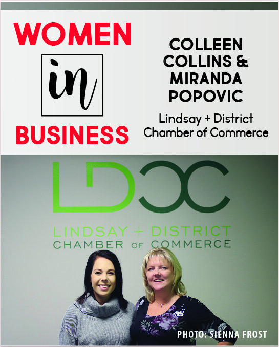 Women in Business Profiles: Colleen Collins and Miranda Popovic, Lindsay Chamber