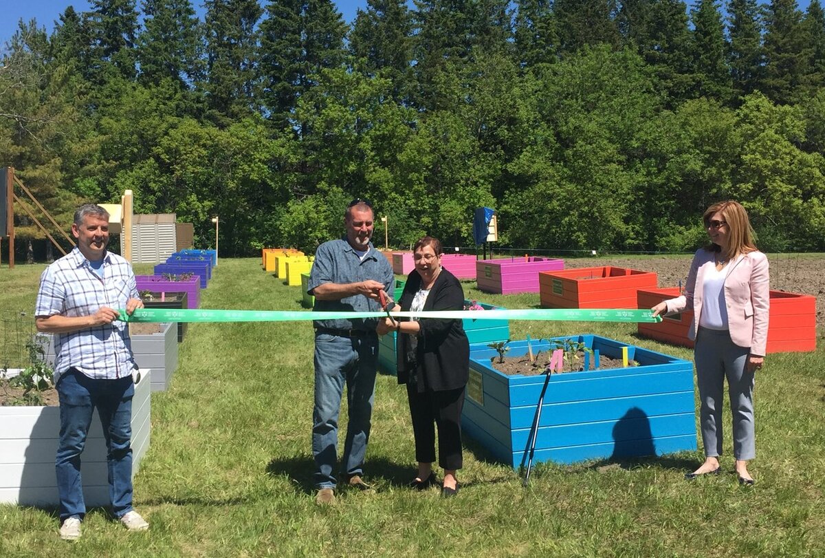United Way unveils large scale community garden project