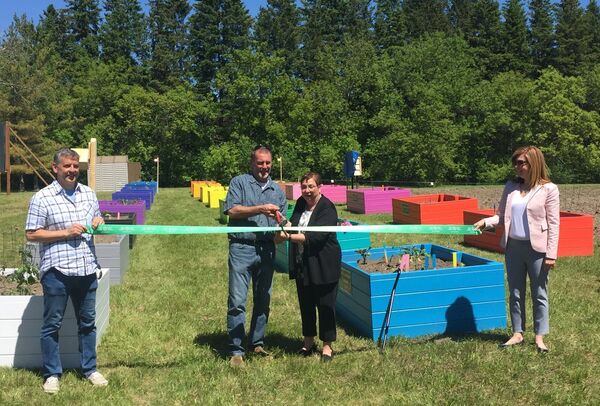 United Way unveils large scale community garden project
