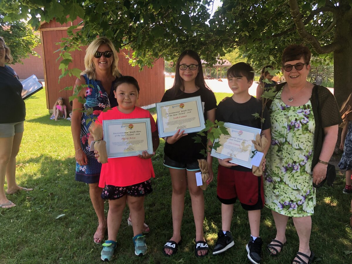 Environmental Youth Hero Award recipients recognized