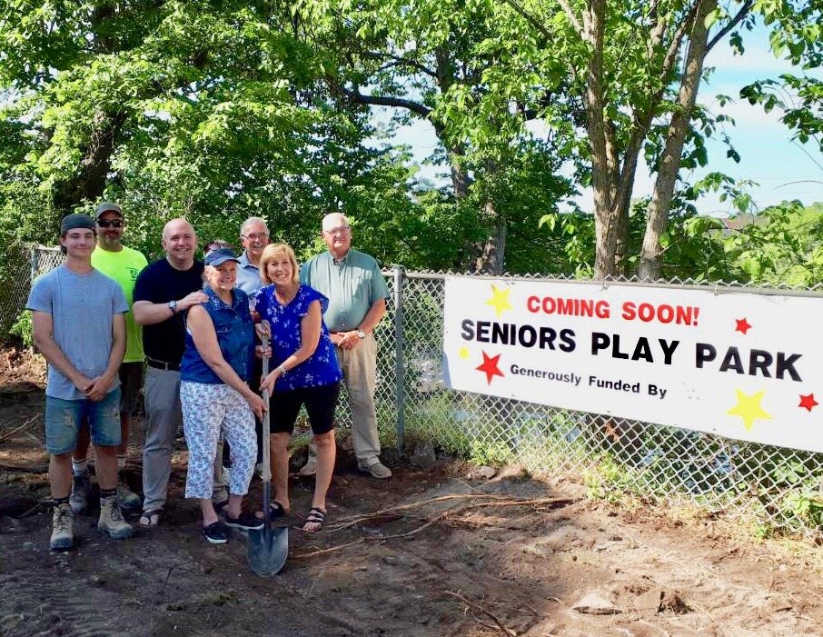 Seniors’ Play Park in Fenelon Falls: Groundbreaking ceremony