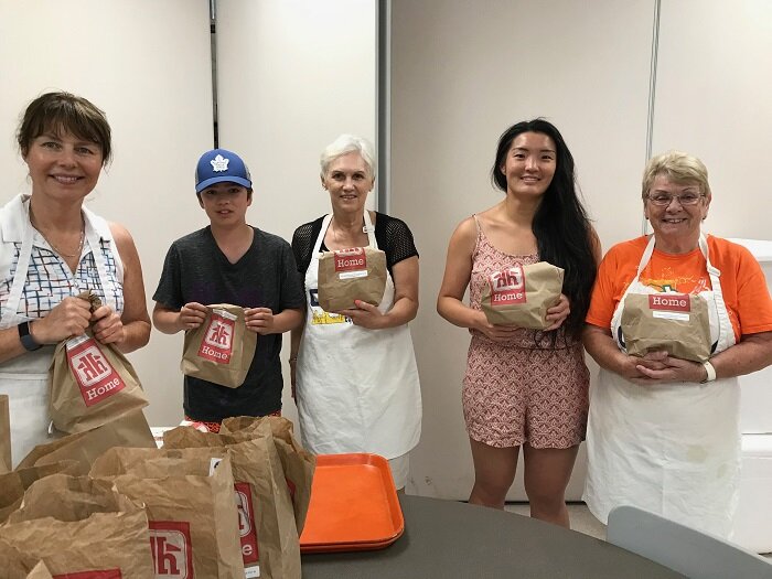 Summer Outreach Lunch Program provides 435 lunches in 6 days
