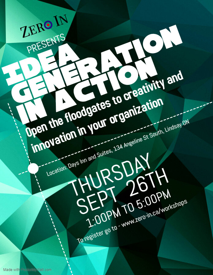 Idea generation in action: workshop