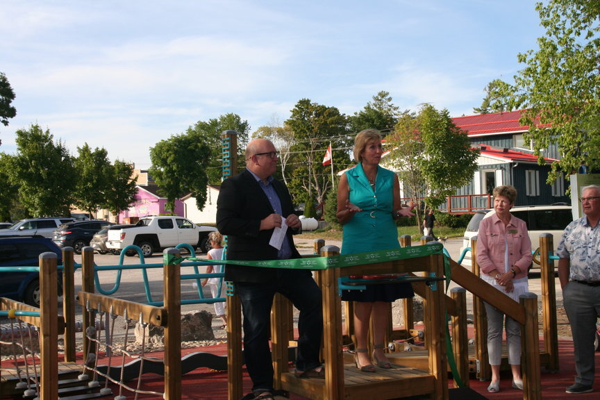 Grand opening of Seniors Play Park in Fenelon Falls