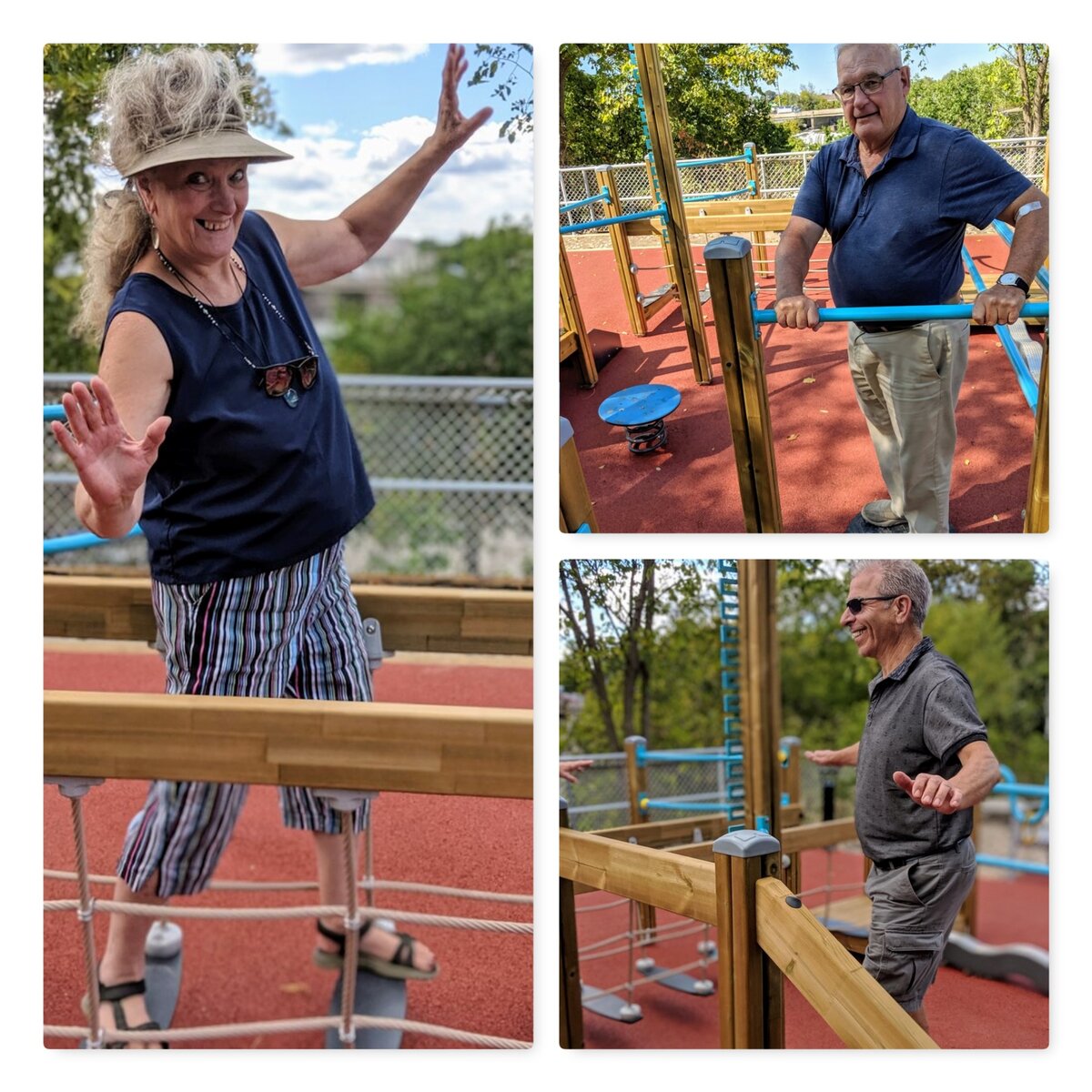 Seniors test out cutting edge Seniors Play Park in Fenelon Falls