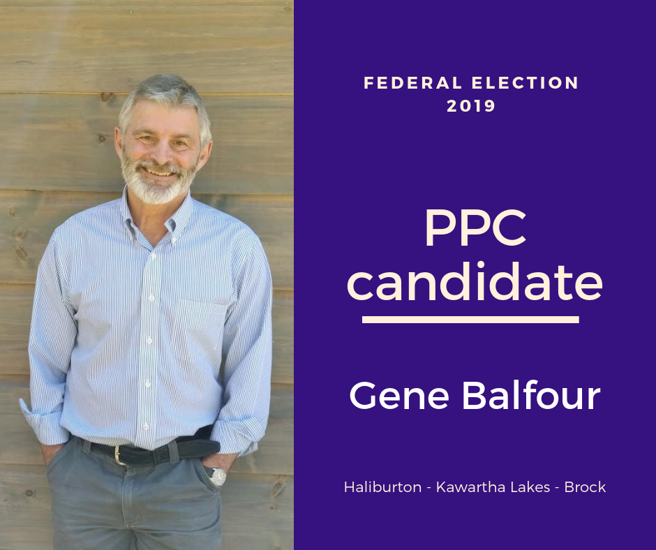 Federal election Q & A with Gene Balfour of the People's Party of Canada (PPC)