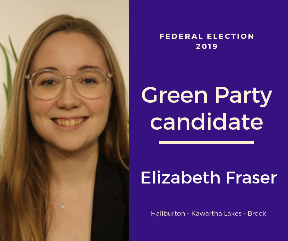 Federal election Q & A with Elizabeth Fraser of the Green Party of Canada