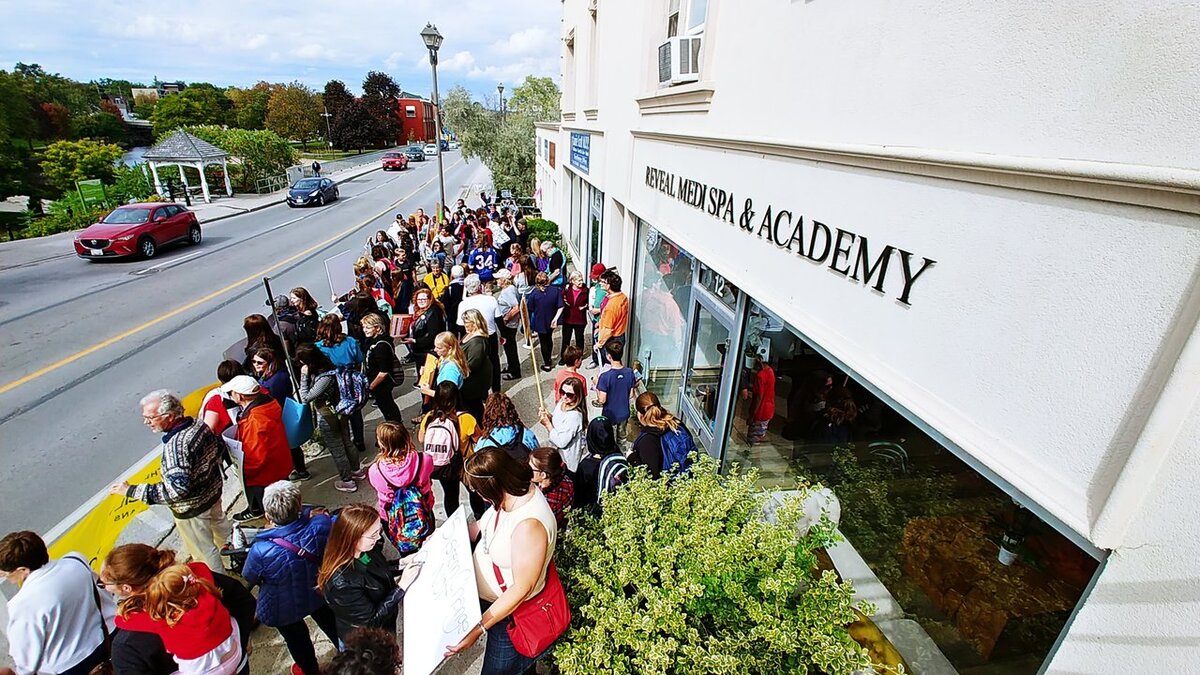 Students take climate change action to the streets