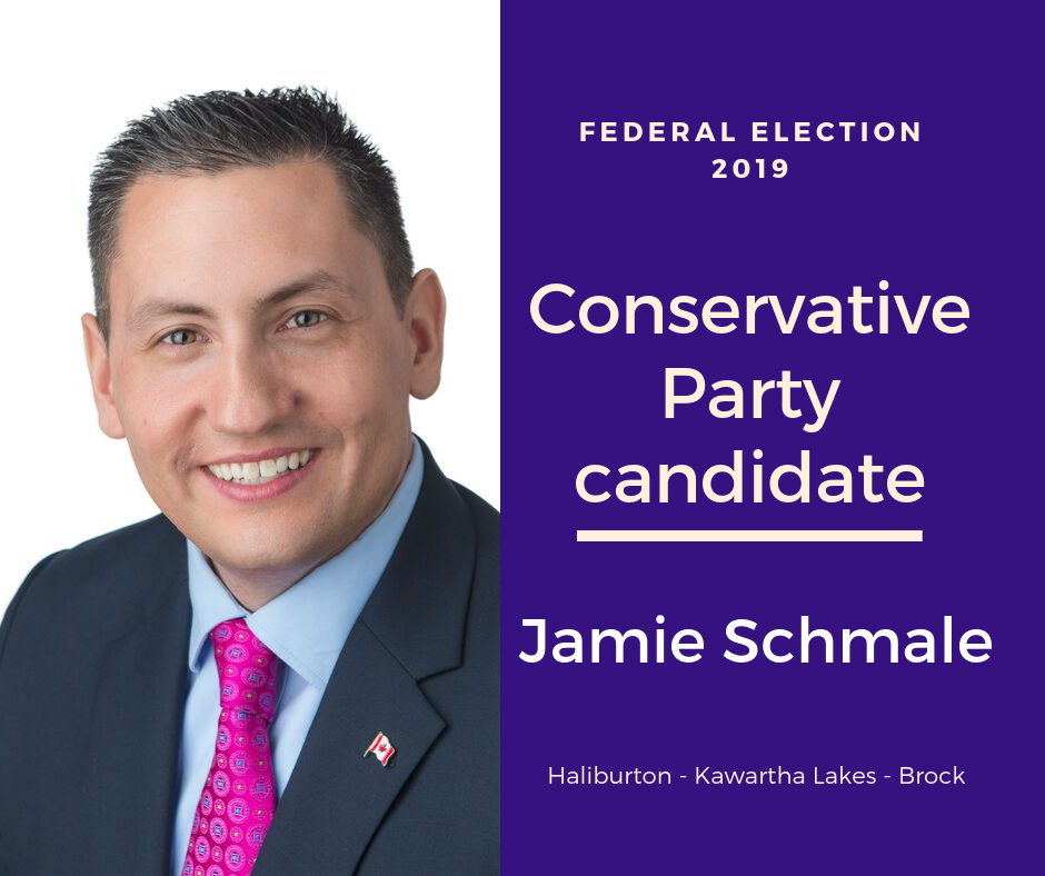 Federal election Q & A with Jamie Schmale of the Conservative Party of Canada