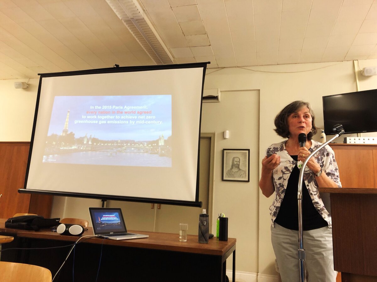 Climate science gathering talks solutions