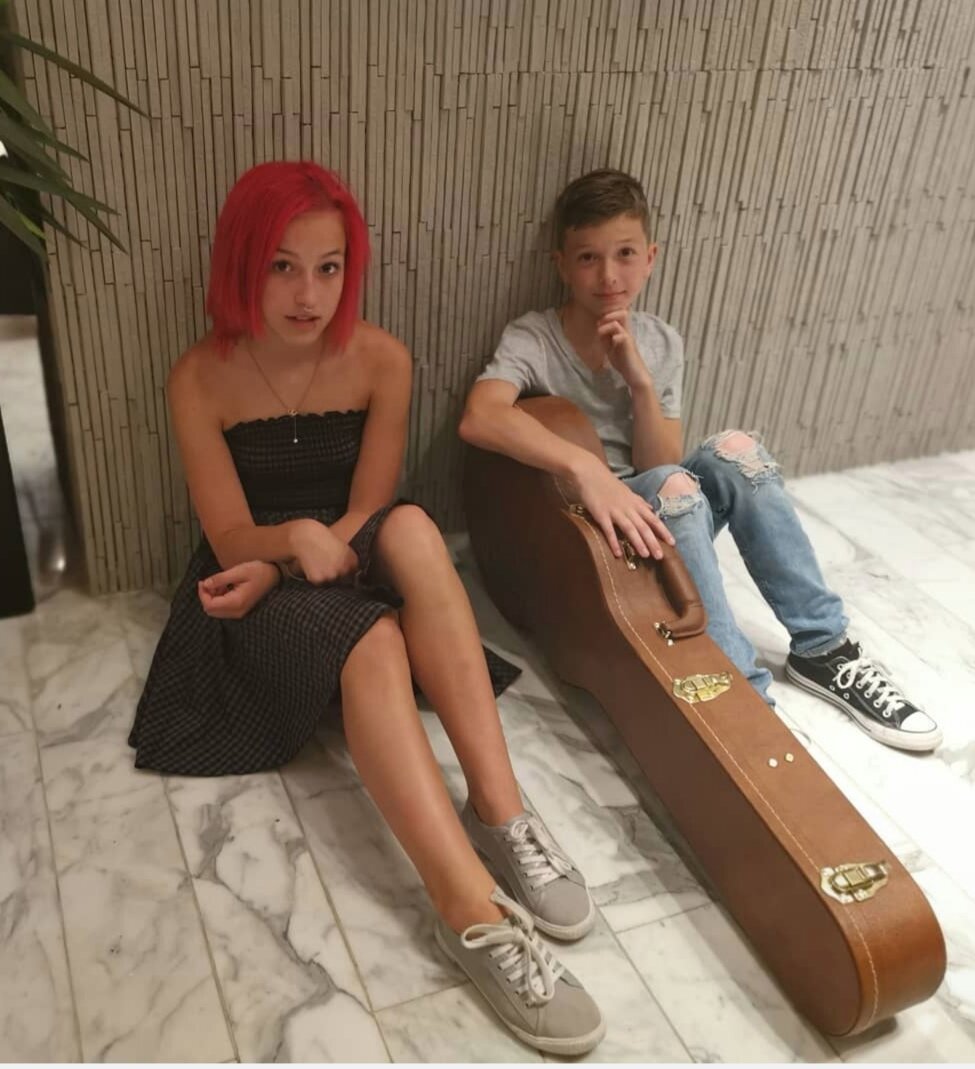 Sibling teen musicians looking for more band members