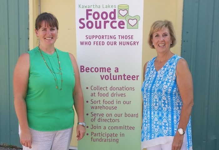 MPP Scott shows her support for food security, basic income