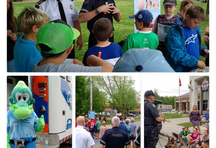 Paramedics in the Park teaches, and reaches out to students, public
