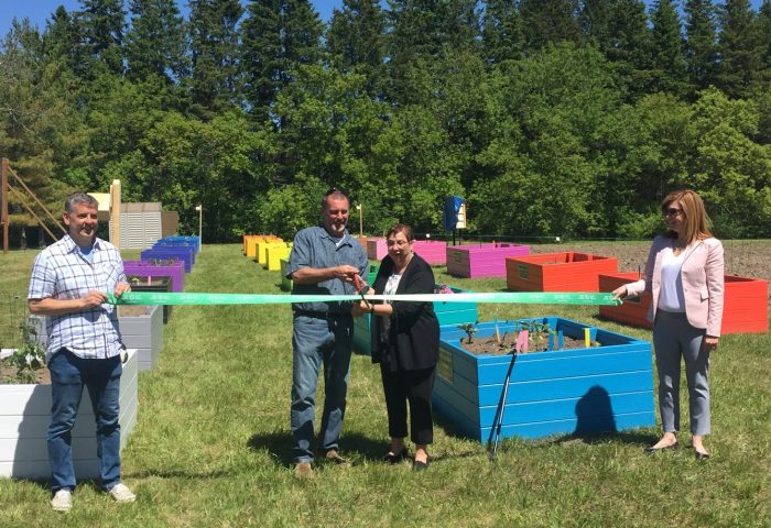 United Way unveils large scale community garden project
