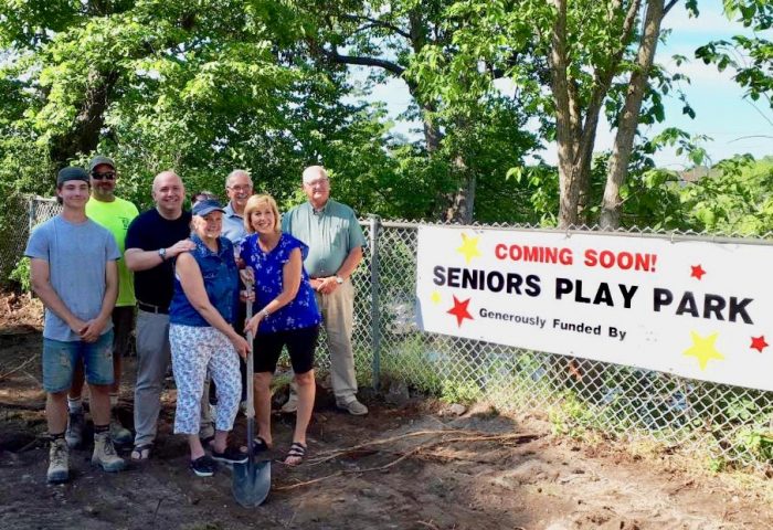 Groundbreaking Ceremony for a Seniors’ Play Park in Fenelon Falls