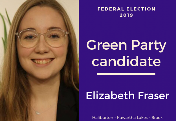 Federal election Q & A with Elizabeth Fraser of the Green Party of Canada